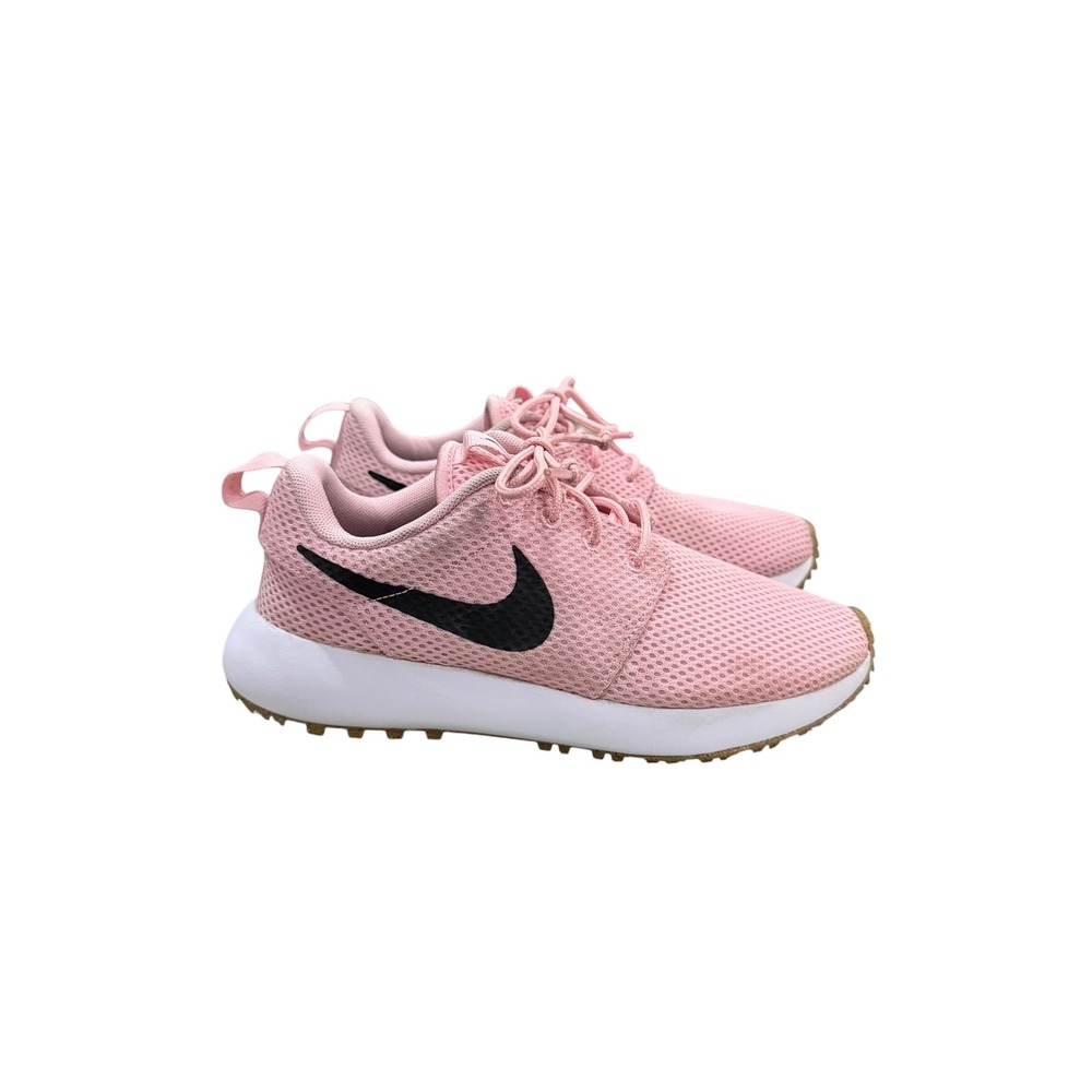 Nike Roshe G Kids Golf Shoes Pink Black Spikeless DZ6895-601 Size 3Y